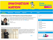 Tablet Screenshot of fdp-bv-duesseldorf.de